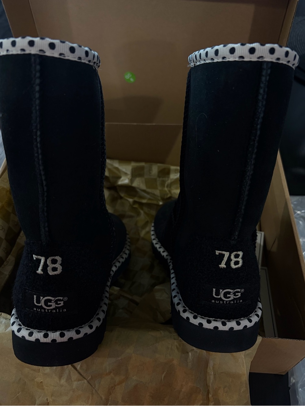 UGG Australia 78 Black Boot